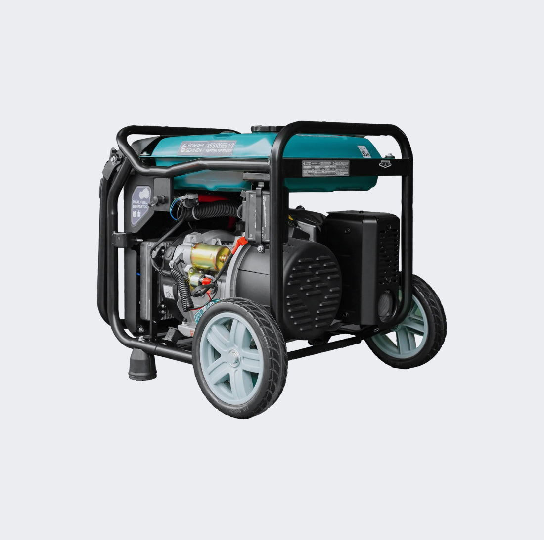 LPG/benzine invertergenerator KS 8100iEG 1/3